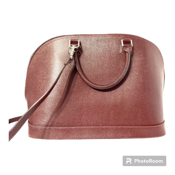 Pulicati Shoulder Bag, Burgundy/Maroon Leather NWOT - Picture 3 of 7